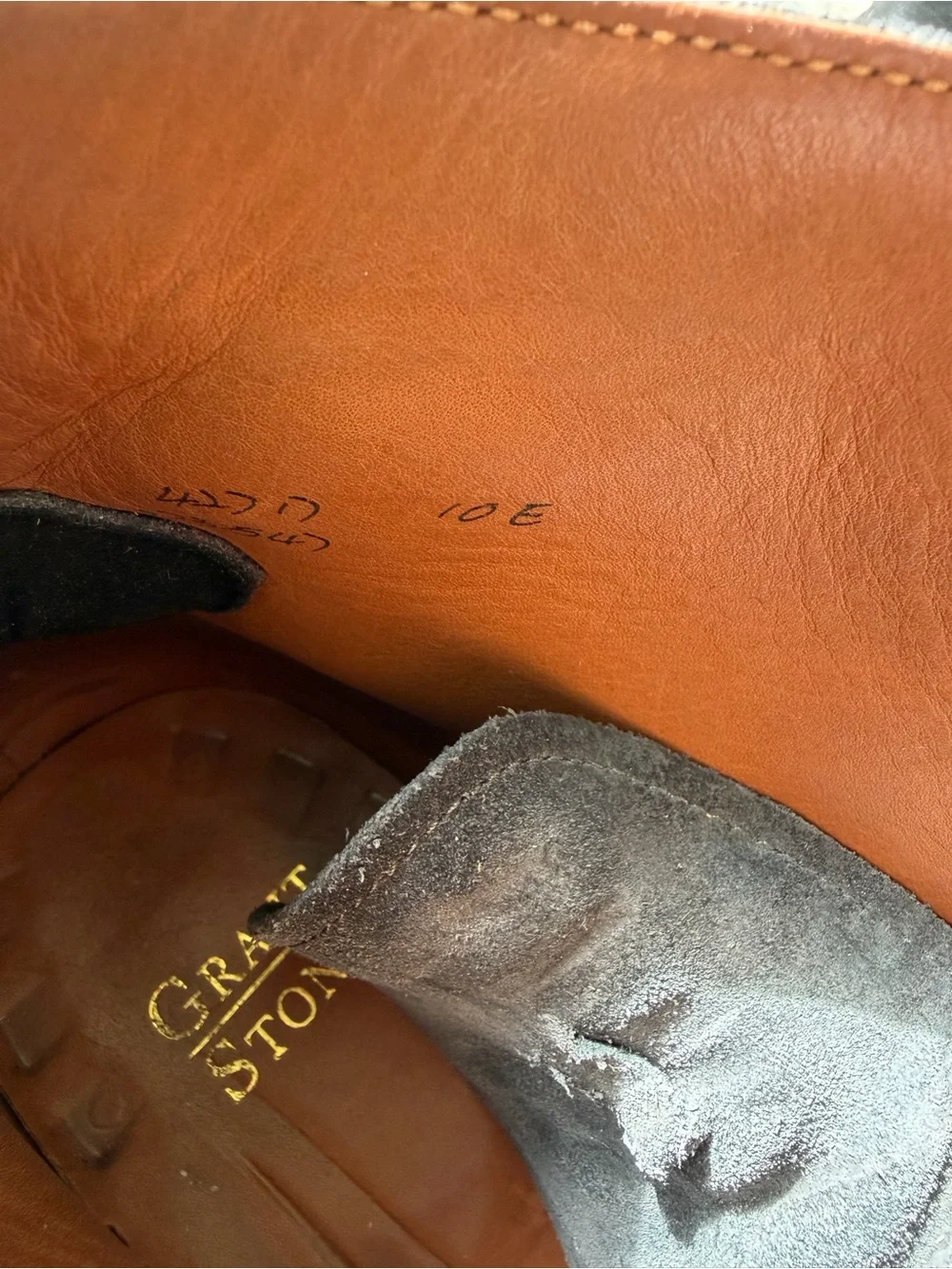 Grant Stone Diesel 10E Storm Suede Gray C.F. Stead Vibram Wedge Goodyear